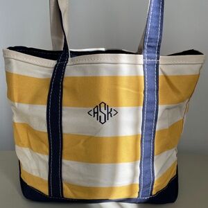 Vintage Rare  LL BEAN BOAT & TOTE